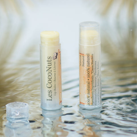 baume a levres naturel natural lip balm les coconuts