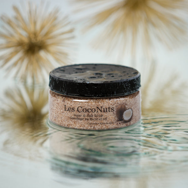 sugar body scrub coconut gommage corporel les coconuts noix de coco